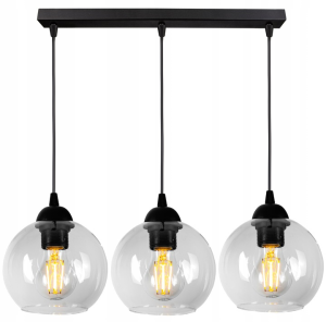 Lampa Listwa Szklane Kule #373