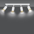 Lampa sufitowa HIRO 4 WHITE/GOLD