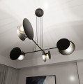 Lampa wisząca nowoczesna IDEA 4 BLACK