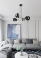 Lampa wisząca nowoczesna IDEA 4 BLACK