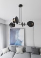 Lampa wisząca nowoczesna IDEA 4 BLACK