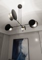 Lampa wisząca nowoczesna IDEA 4 BLACK