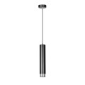 Lampa wisząca KIBO 1 BLACK/CHROME