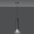 Lampa wisząca KIBO 1 BLACK/CHROME