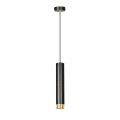 Lampa wisząca KIBO 1 BLACK/GOLD