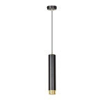 Lampa wisząca KIBO 1 BLACK/GOLD