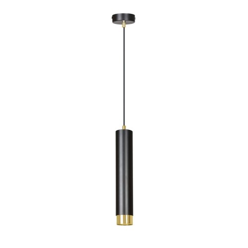 Lampa wisząca KIBO 1 BLACK/GOLD