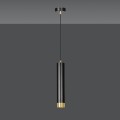 Lampa wisząca KIBO 1 BLACK/GOLD