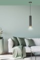 Lampa wisząca KIBO 1 BLACK/GOLD