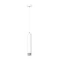 Lampa wisząca KIBO 1 WHITE/CHROME
