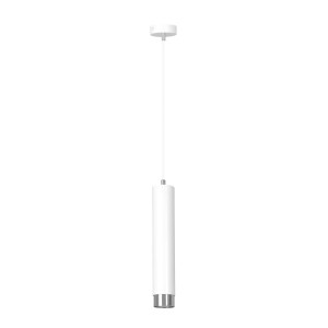Lampa wisząca KIBO 1 WHITE/CHROME