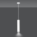 Lampa wisząca KIBO 1 WHITE/CHROME