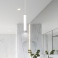 Lampa wisząca KIBO 1 WHITE/CHROME
