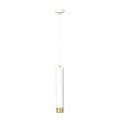 Lampa wisząca KIBO 1 WHITE/GOLD