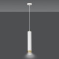 Lampa wisząca KIBO 1 WHITE/GOLD
