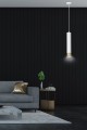 Lampa wisząca KIBO 1 WHITE/GOLD