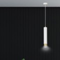 Lampa wisząca KIBO 1 WHITE/GOLD