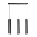 Lampa wisząca KIBO 3 BLACK/CHROME