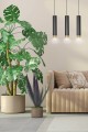 Lampa wisząca KIBO 3 BLACK/GOLD