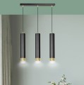 Lampa wisząca KIBO 3 BLACK/GOLD