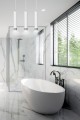 Lampa wisząca KIBO 3 WHITE/CHROME