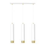 Lampa wisząca KIBO 3 WHITE/GOLD