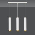 Lampa wisząca KIBO 3 WHITE/GOLD