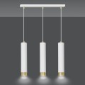 Lampa wisząca KIBO 3 WHITE/GOLD