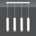 Lampa wisząca KIBO 4 WHITE/CHROME