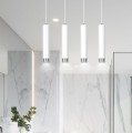 Lampa wisząca KIBO 4 WHITE/CHROME