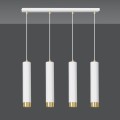 Lampa wisząca KIBO 4 WHITE/GOLD