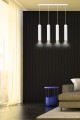 Lampa wisząca KIBO 4 WHITE/GOLD