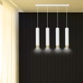 Lampa wisząca KIBO 4 WHITE/GOLD