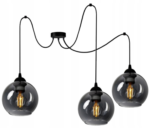 Lampa Sufitowa Wisząca Szklane Kule LOFT #379 