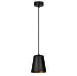 Lampa wisząca MILARGO 1 BLACK/GOLD