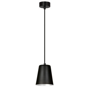Lampa wisząca MILARGO 1 BLACK/WHITE