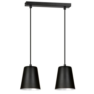 Lampa wisząca MILARGO 2 BLACK/WHITE
