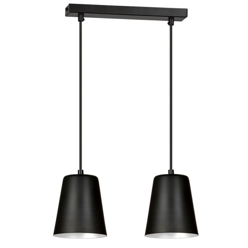Lampa wisząca MILARGO 2 BLACK/WHITE