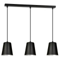 Lampa wisząca MILARGO 3 BLACK/WHITE