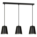 Lampa wisząca MILARGO 3 BLACK/WHITE