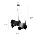 Lampa wisząca nowoczesna MODO BLACK