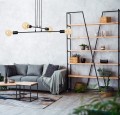 Lampa wisząca MULTIPO 4 BLACK