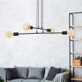 Lampa wisząca MULTIPO 4 BLACK