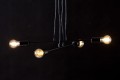 Lampa wisząca MULTIPO 4 BLACK