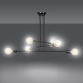 Lampa wisząca MULTIPO 6 BLACK