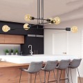 Lampa wisząca MULTIPO 6 BLACK