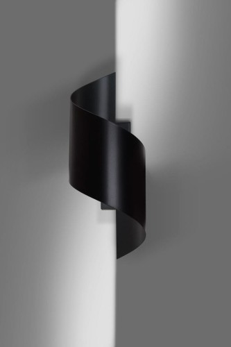 Kinkiet metalowy SPINER BLACK