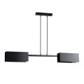 Lampa wisząca TOLOS 2 BLACK