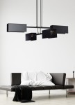Lampa wisząca TOLOS 4 BLACK
