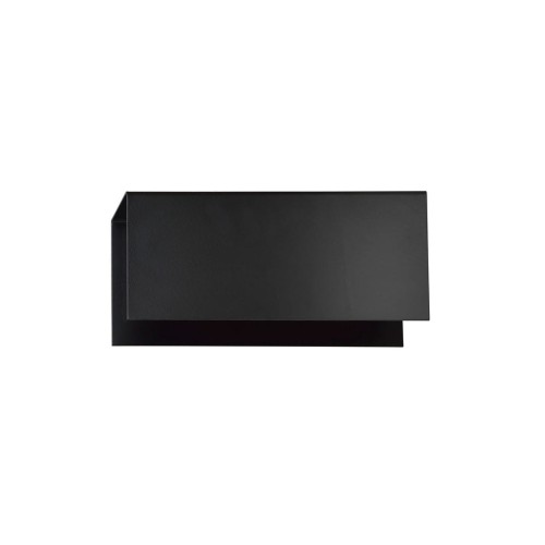 Kinkiet metalowy minimalistyczny TOLOS K1 BLACK